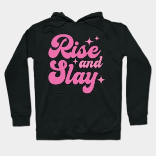 Preppy Girl Rise and Slay Hoodie